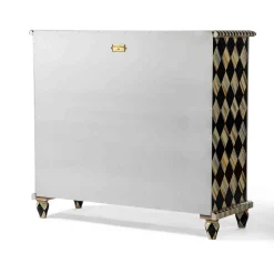 Living Room|MacKenzie-Childs Flower Market Small Cabinet