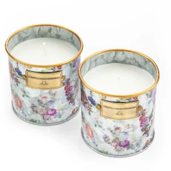 Candles & Fragrances|Outdoor|MacKenzie-Childs Flower Market Small Citronella Candles, Set of 2