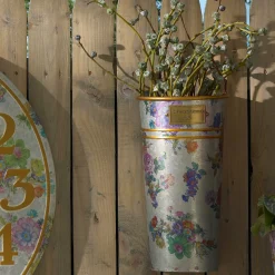 Spring|Greenery & Florals|MacKenzie-Childs Flower Market Wall Bucket