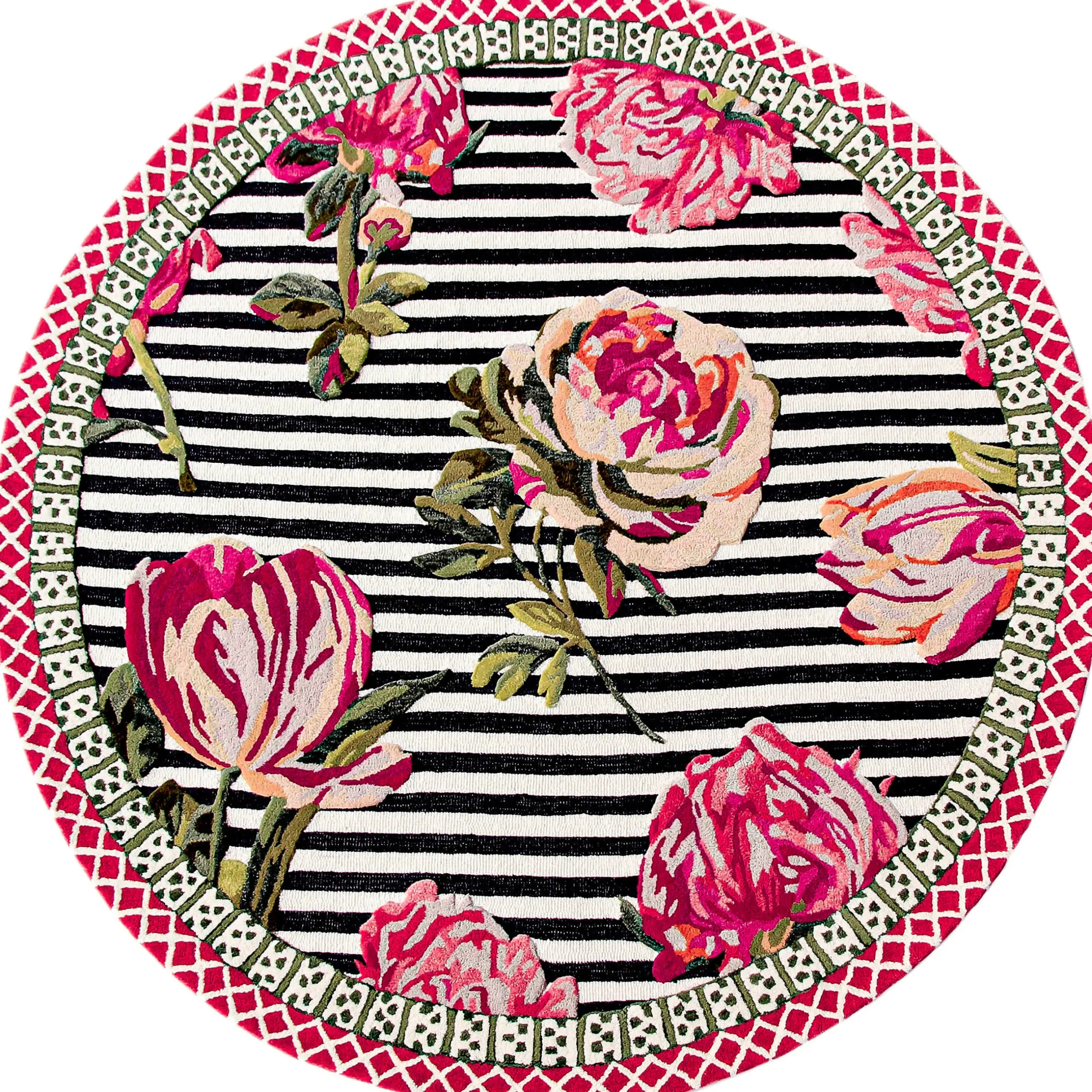 Spring|Rugs|MacKenzie-Childs Flower Show 6' Round Rug