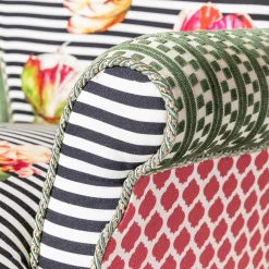 Living Room|MacKenzie-Childs Flower Show Accent Chair