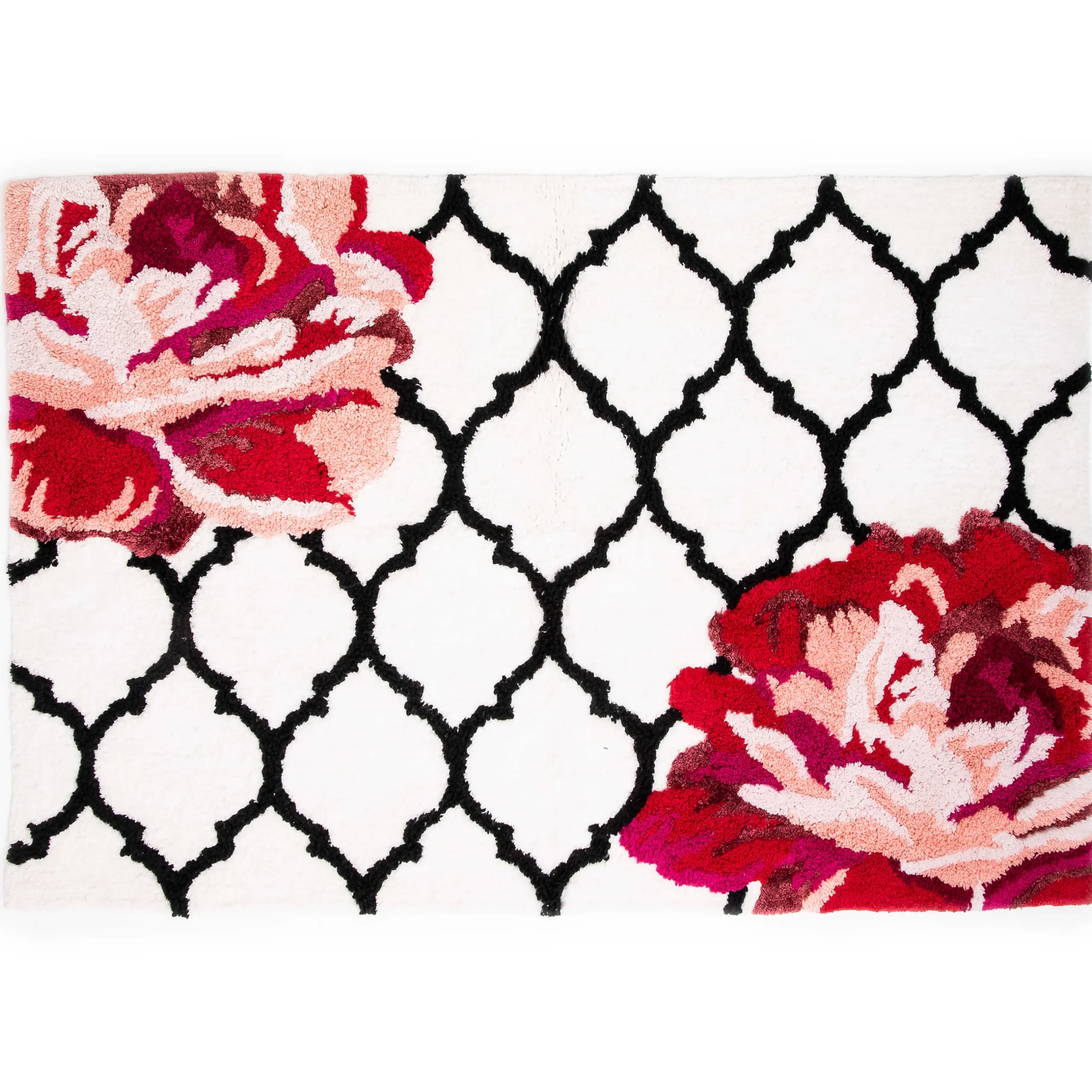 Bath & Bath Accessories|Rugs|MacKenzie-Childs Flower Show Bath Rug
