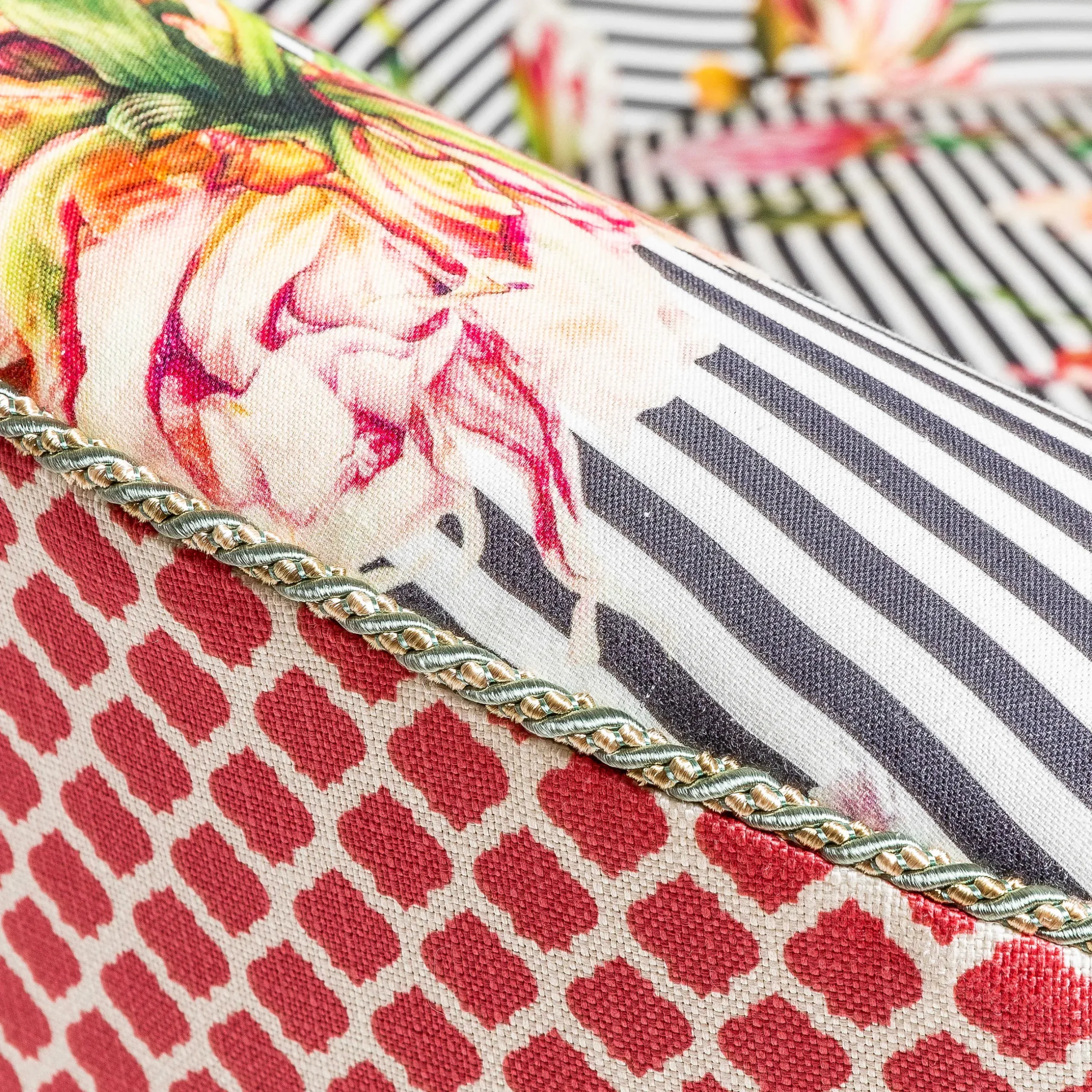 Living Room|MacKenzie-Childs Flower Show Loveseat