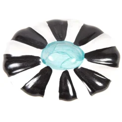 Finishing Touches|MacKenzie-Childs Fluted Knob - Black, White,  Water Fountain
