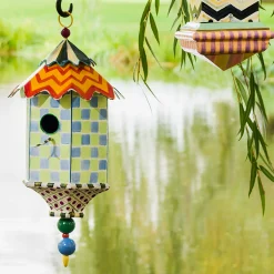 Spring|Outdoor|MacKenzie-Childs Flyer's Folly Birdhouse