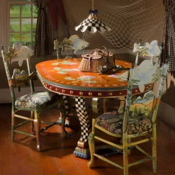 Dining Room & Kitchen|MacKenzie-Childs Forest Fish Chair