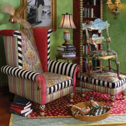 Dining Room & Kitchen|MacKenzie-Childs Forest Fish Chair