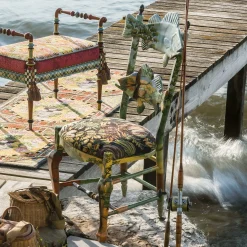 Dining Room & Kitchen|MacKenzie-Childs Forest Fish Chair
