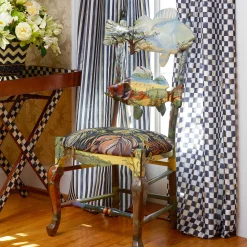 Dining Room & Kitchen|MacKenzie-Childs Forest Fish Chair