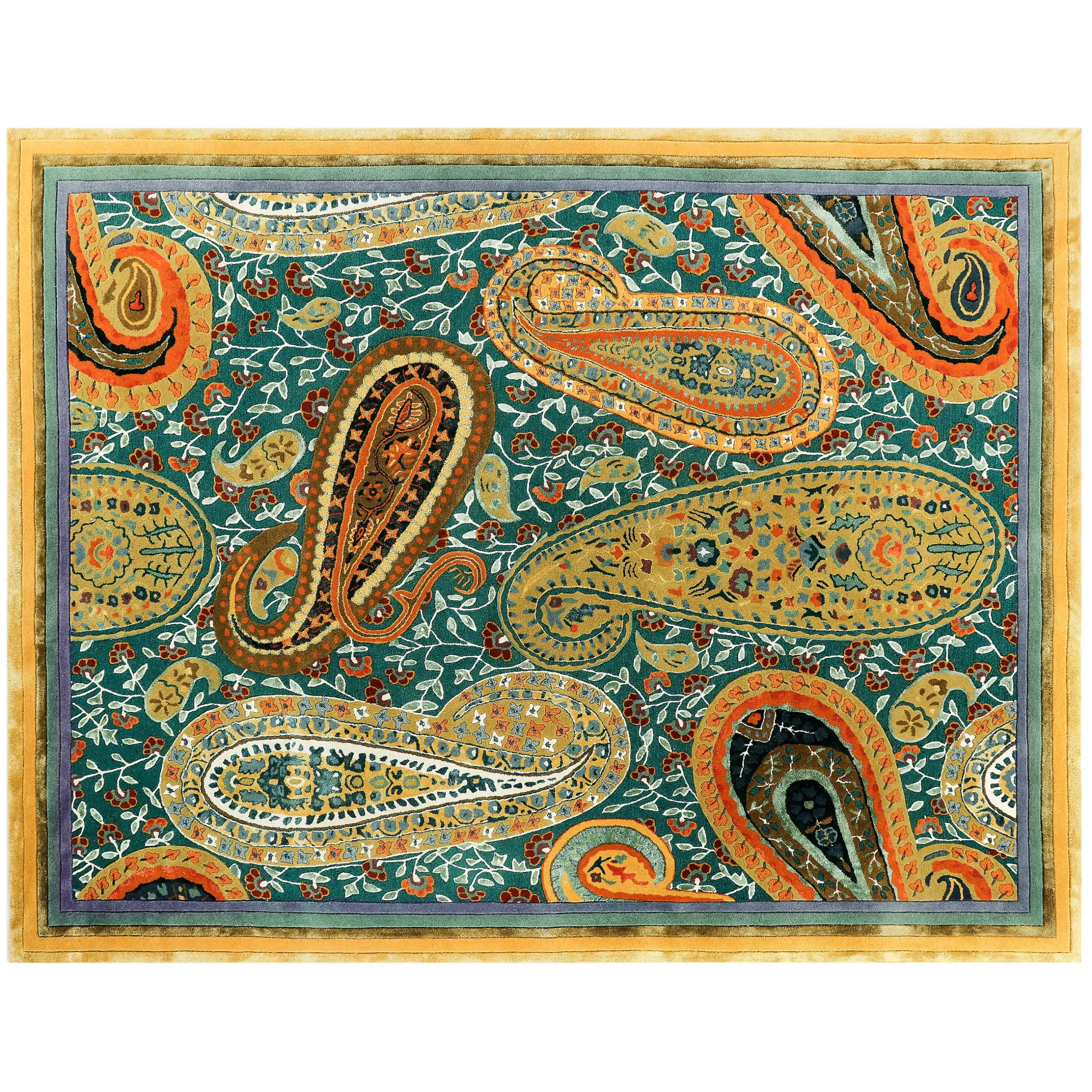Rugs|MacKenzie-Childs Forever Paisley 8' x 10' Rug