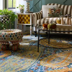 Rugs|MacKenzie-Childs Forever Paisley 8' x 10' Rug