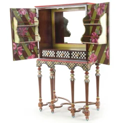 Storage Furniture|Dining Room & Kitchen|MacKenzie-Childs Foxtrot Bar Cabinet