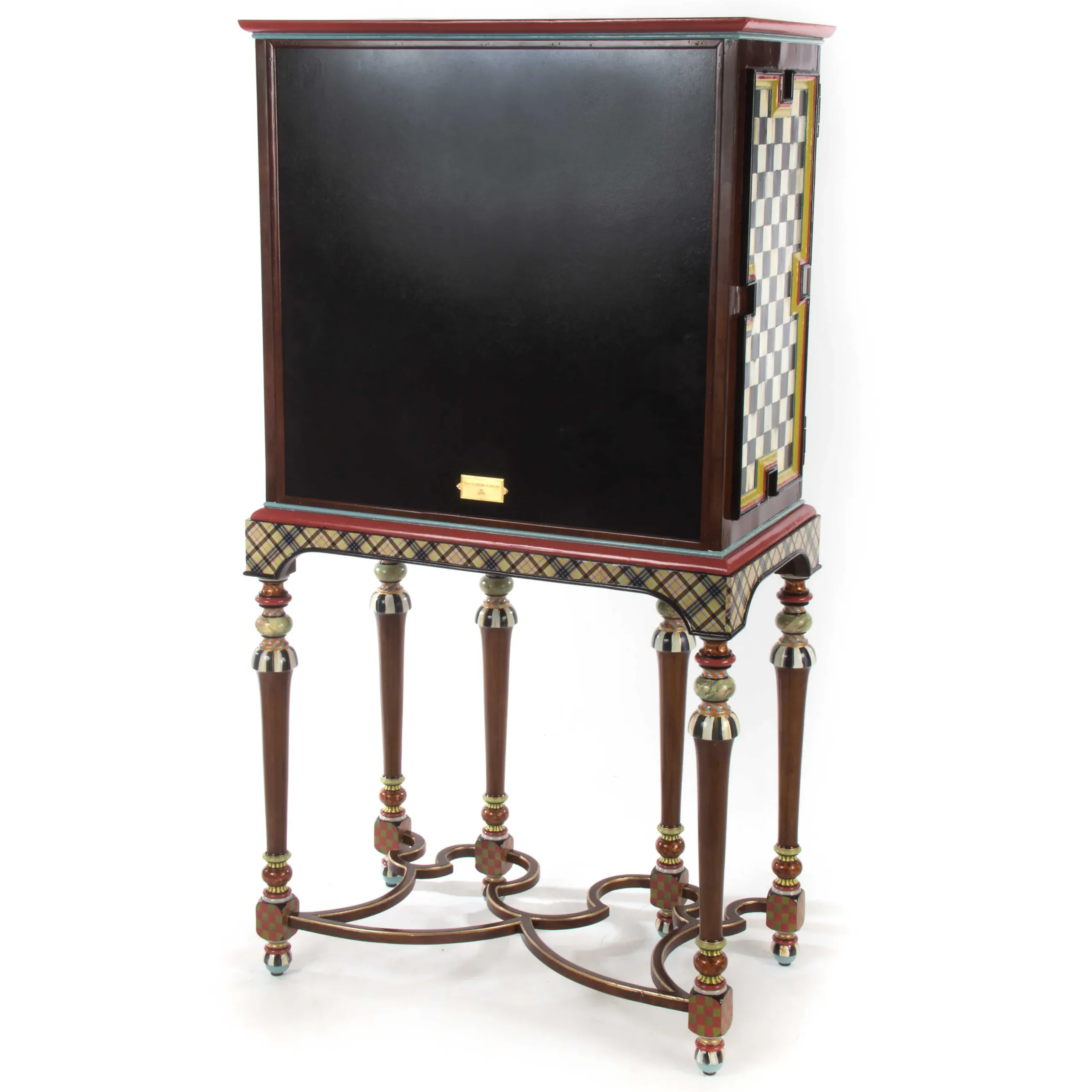 Storage Furniture|Dining Room & Kitchen|MacKenzie-Childs Foxtrot Bar Cabinet