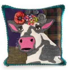 Pillows, Throws, & Cushions|MacKenzie-Childs Frida Cowlo Throw Pillow