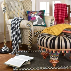 Pillows, Throws, & Cushions|MacKenzie-Childs Frida Cowlo Throw Pillow
