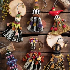 Finishing Touches|Room Accents|MacKenzie-Childs Frog Ceramic Tassel