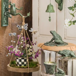 Spring|Outdoor|MacKenzie-Childs Frog Plant Hanger