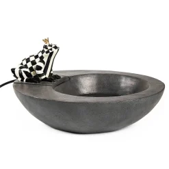 Spring|Outdoor|MacKenzie-Childs Frog Tranquility Fountain