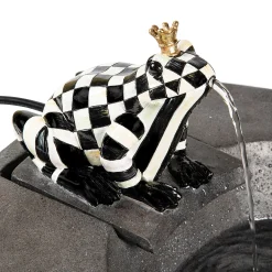 Spring|Outdoor|MacKenzie-Childs Frog Tranquility Fountain