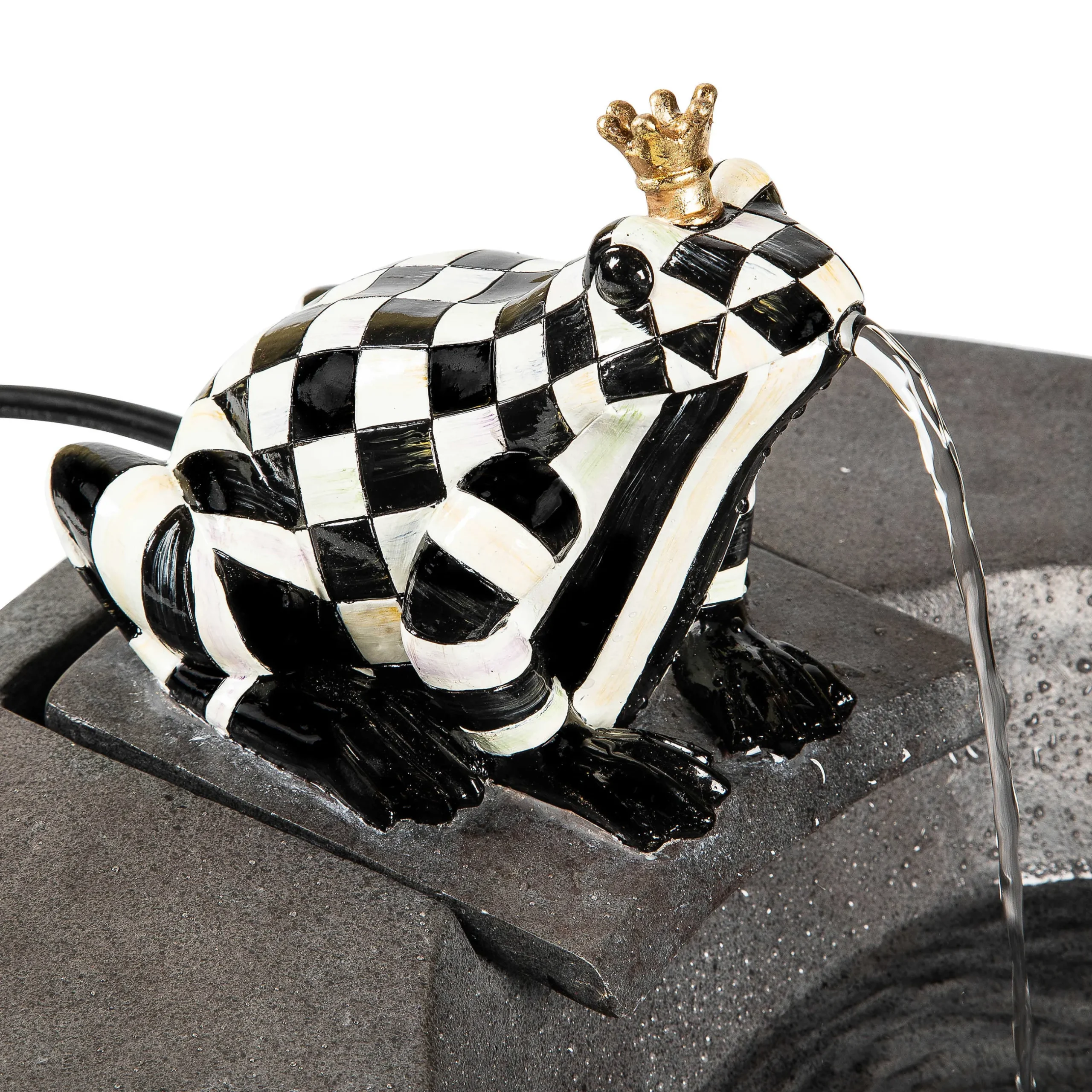 Spring|Outdoor|MacKenzie-Childs Frog Tranquility Fountain