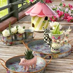 Easter|Spring|MacKenzie-Childs Funny Bunny Pot Climber