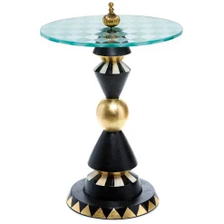Living Room|MacKenzie-Childs Gambit Accent Table