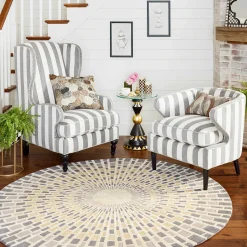 Living Room|MacKenzie-Childs Gambit Accent Table