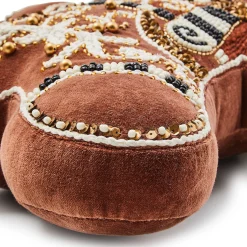 Holiday|Pillows, Throws, & Cushions|MacKenzie-Childs Gingerbread Boy Shaped Throw Pillow
