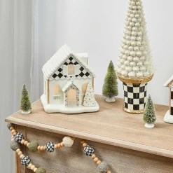 Holiday|Room Accents|MacKenzie-Childs Gingerbread Illuminated Cottage