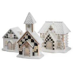Holiday|Room Accents|MacKenzie-Childs Gingerbread Illuminated Cottage