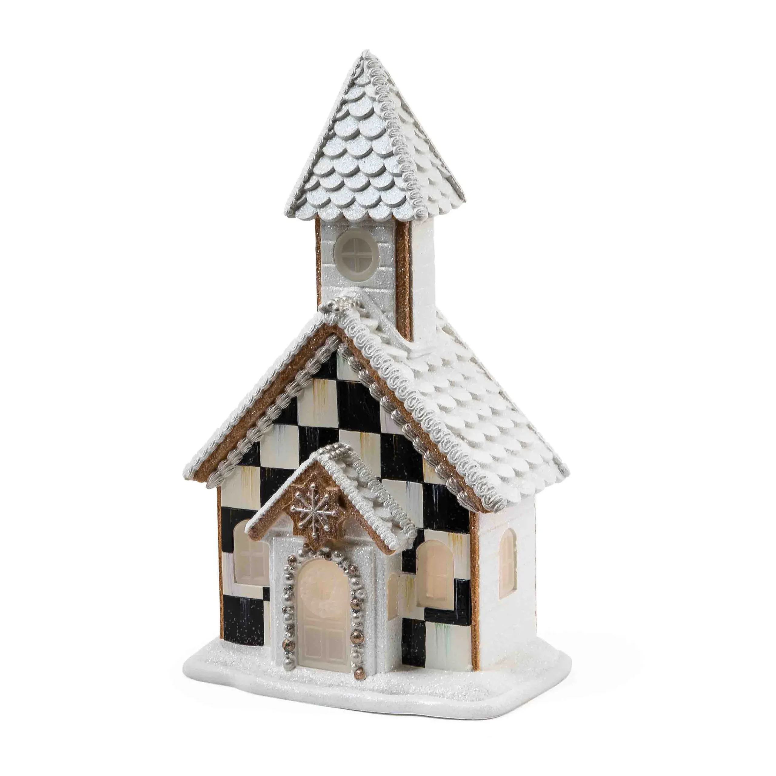 Holiday|Room Accents|MacKenzie-Childs Gingerbread Illuminated Church