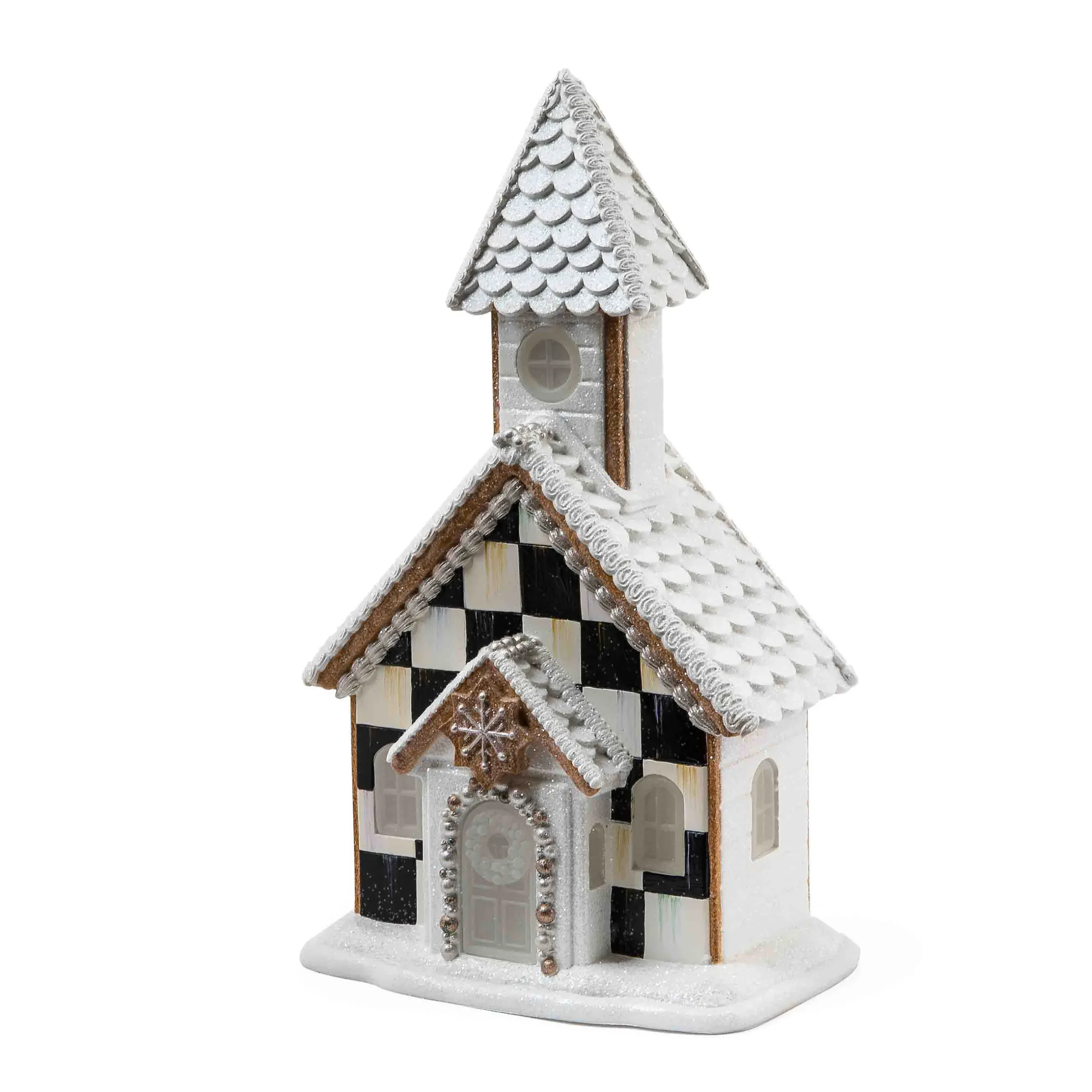 Holiday|Room Accents|MacKenzie-Childs Gingerbread Illuminated Church