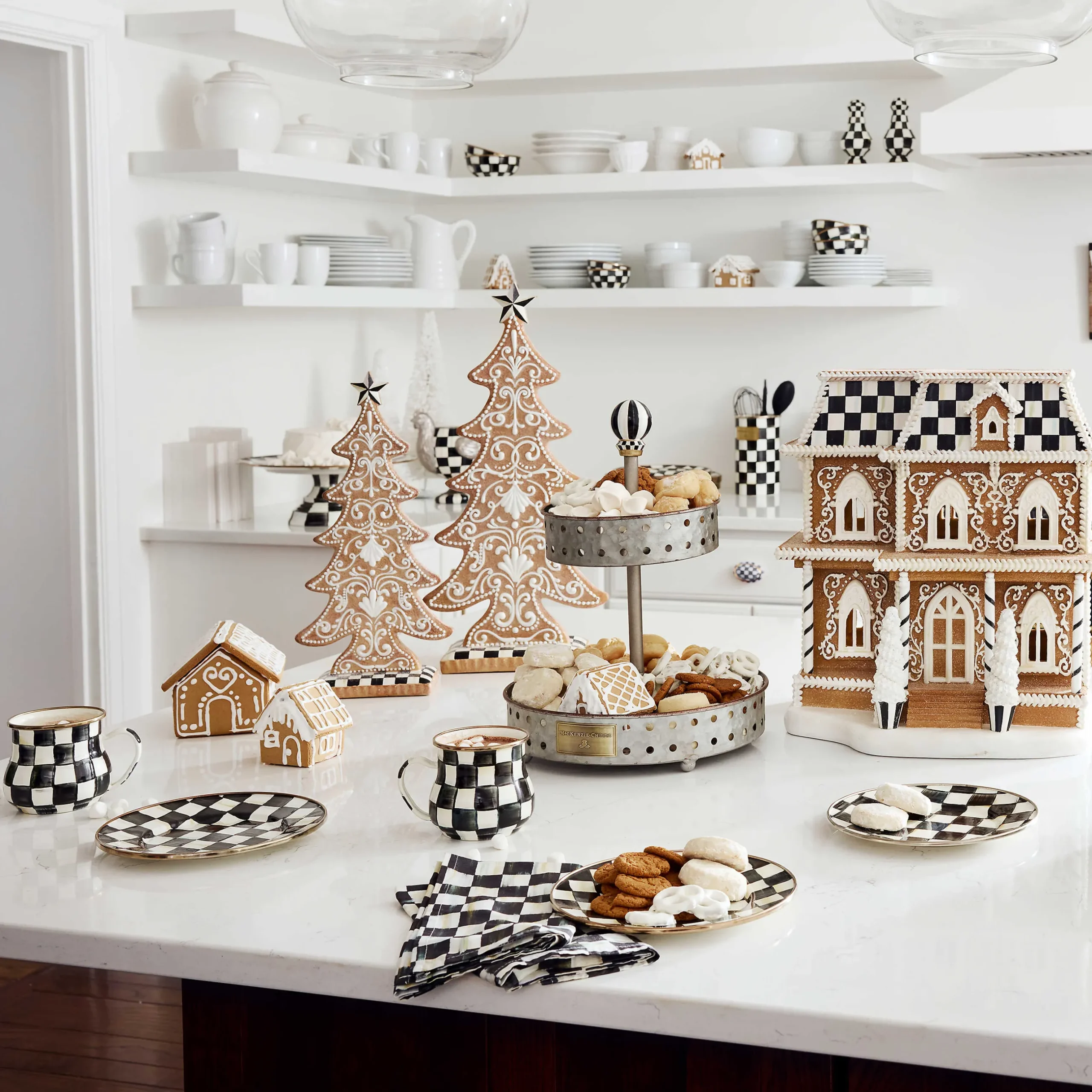 Holiday|Room Accents|MacKenzie-Childs Gingerbread Illuminated House