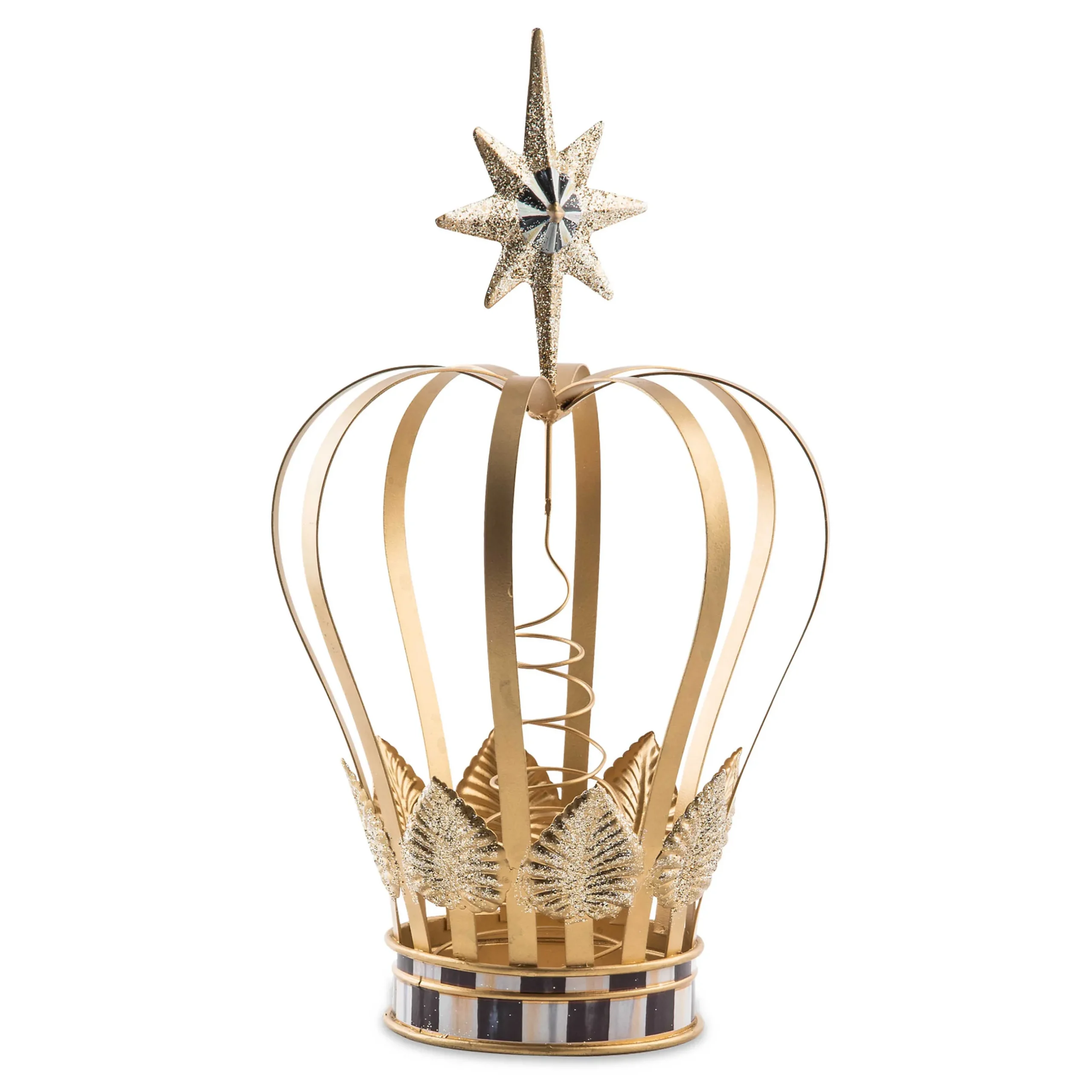 Holiday|Room Accents|MacKenzie-Childs Glam Up Crown Tree Topper