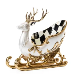 Holiday|Room Accents|MacKenzie-Childs Glam Up Deer Sleigh