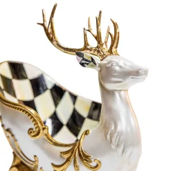 Holiday|Room Accents|MacKenzie-Childs Glam Up Deer Sleigh