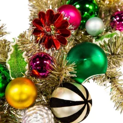 Holiday|Greenery & Florals|MacKenzie-Childs Granny Kitsch Illuminated Garland