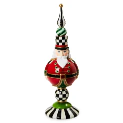 Room Accents|MacKenzie-Childs Granny Kitsch Nutcracker Finial