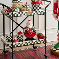 Holiday|Room Accents|MacKenzie-Childs Granny Kitsch Santa Cookie Jar