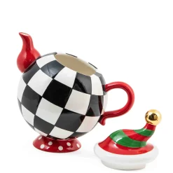 Holiday|Tea Kettles|MacKenzie-Childs Granny Kitsch Tipsy Teapot