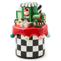 Holiday|Room Accents|MacKenzie-Childs Granny Kitsch Train Lidded Dish