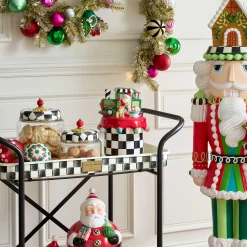Holiday|Room Accents|MacKenzie-Childs Granny Kitsch Train Lidded Dish