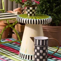 Outdoor|Spring|MacKenzie-Childs Green Large Outdoor Toadstool