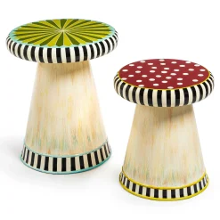 Outdoor|Spring|MacKenzie-Childs Green Large Outdoor Toadstool