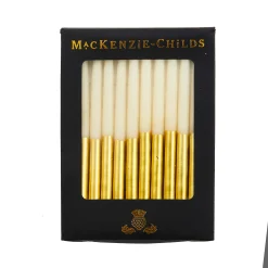 Holiday|Candles & Fragrances|MacKenzie-Childs Hanukkah Gold Candle Set