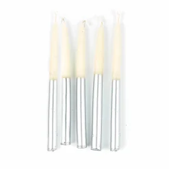 Holiday|Candles & Fragrances|MacKenzie-Childs Hanukkah Silver Candle Set