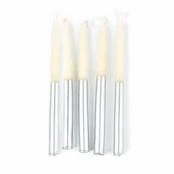 Holiday|Candles & Fragrances|MacKenzie-Childs Hanukkah Silver Candle Set