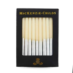 Holiday|Candles & Fragrances|MacKenzie-Childs Hanukkah Silver Candle Set