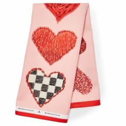 Kitchen & Table Linens|MacKenzie-Childs Heart Dish Towel