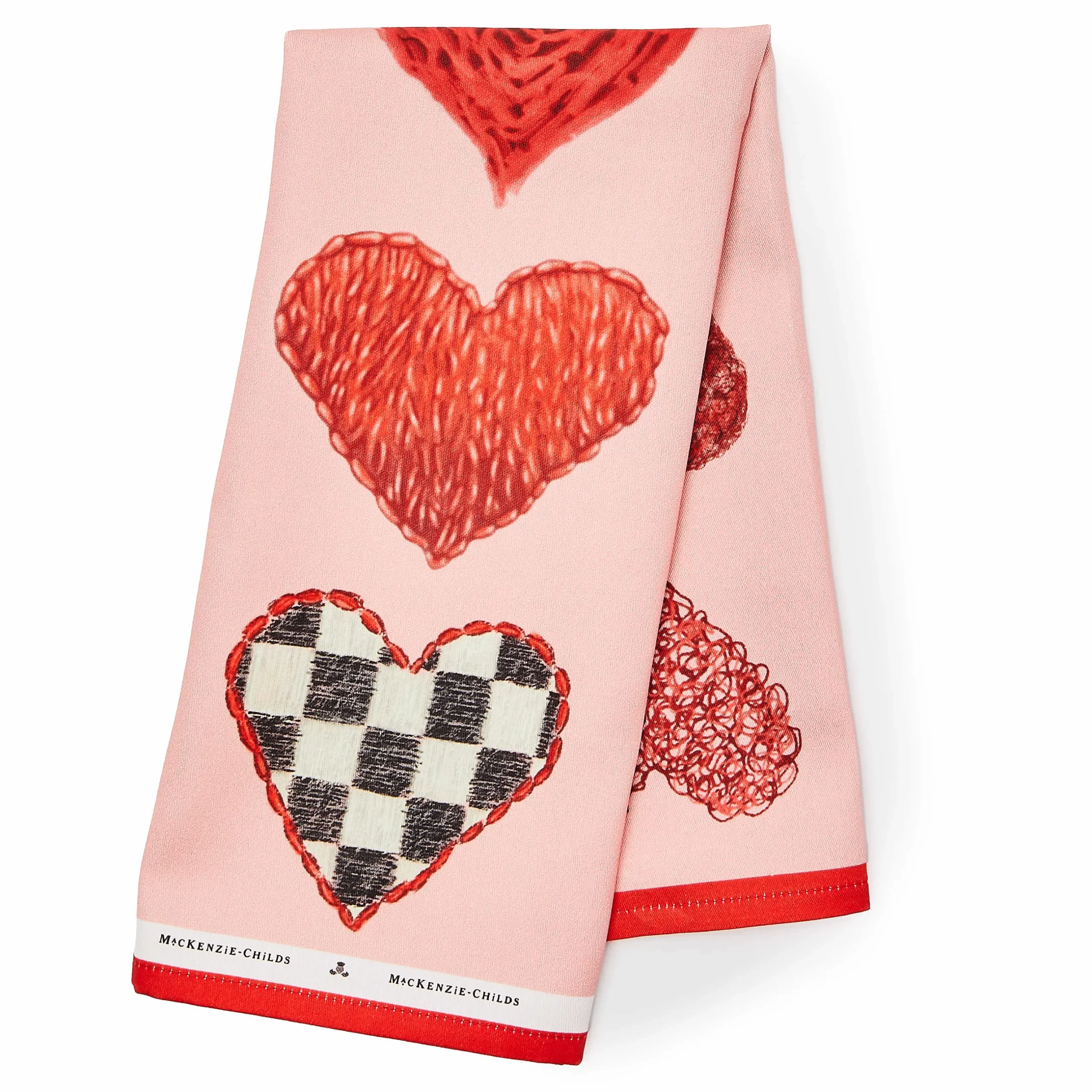 Kitchen & Table Linens|MacKenzie-Childs Heart Dish Towel
